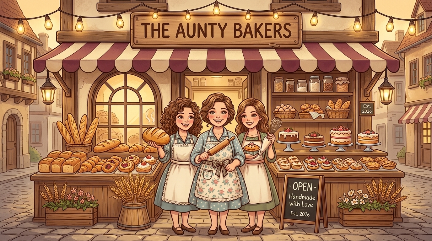 Kios Roti The Aunty Bakers